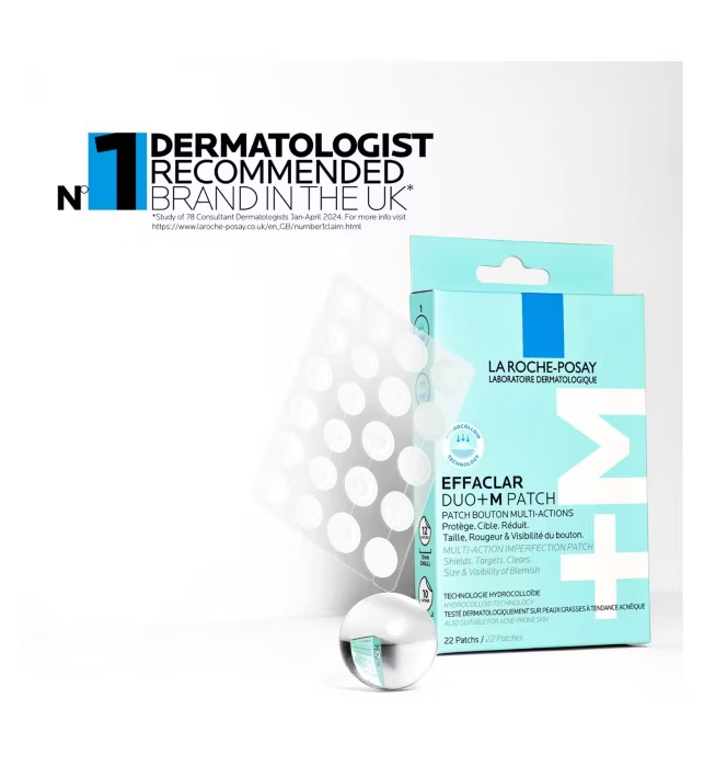 La Roche-Posay 痘痘贴 22片 6.7折 ￡6.6（约63.49元）买3免1！购物返利请关注公众号：芒省真好省