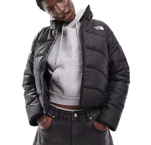 THE NORTH FACE 北面 NSE 2000 黑色短款羽绒服 6.5折 $129.67（约933.56元）   购物返利请关注公众号：芒省真好省