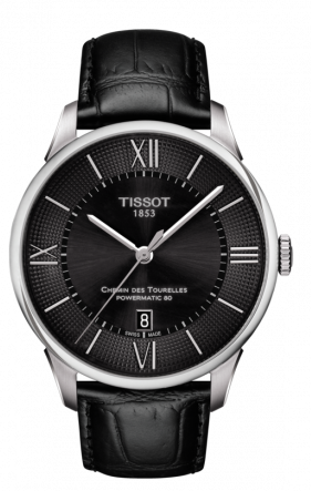 Tissot 天梭杜鲁尔系列皮带80机芯机械男表