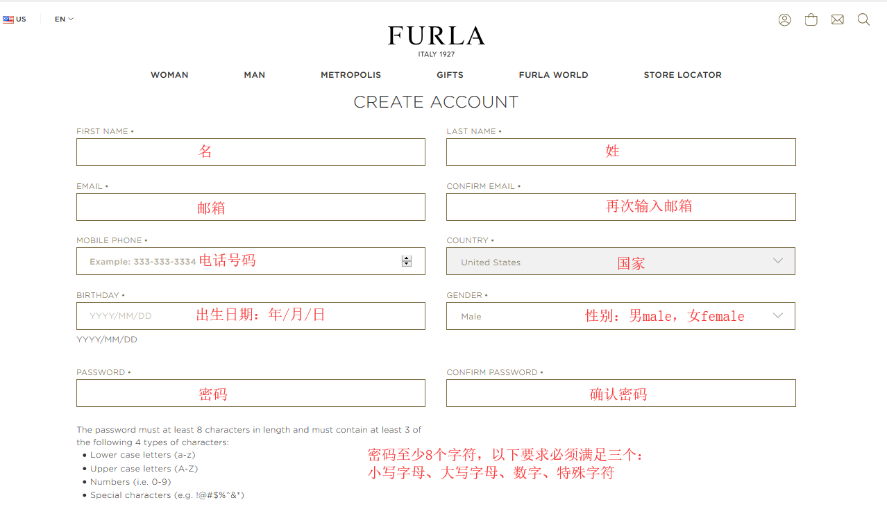 Furla芙拉美国官网