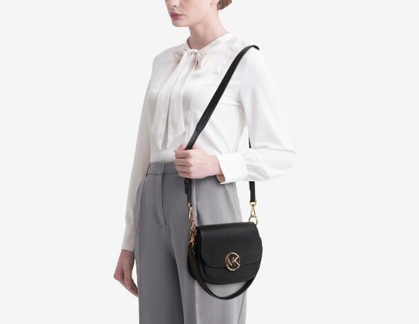 Michael Kors Lillie 真皮马鞍包