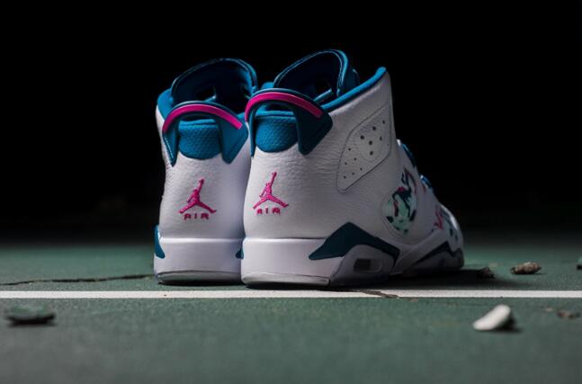 Air Jordan 6 GS “Green Abyss”篮球鞋 
