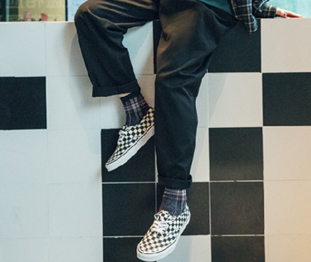 VANS范斯 Authentic棋盘格 