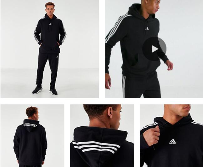 FinishLine官网ADIDAS男款帽衫折后$27 约189元