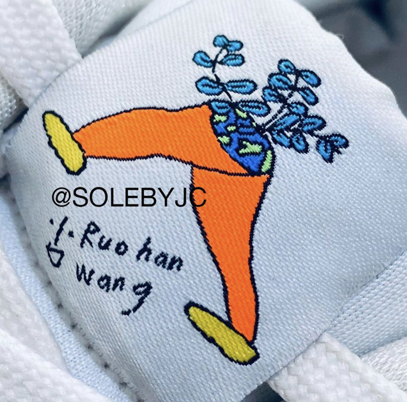 疑似Nike地球日鞋款！Ruohan Wang x AF1运动鞋最新实物图！