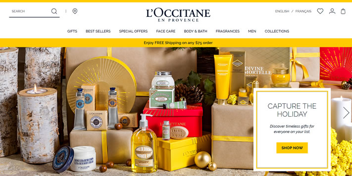 欧舒丹加拿大官网：L’Occitane欧舒丹香氛及护肤品海淘网站