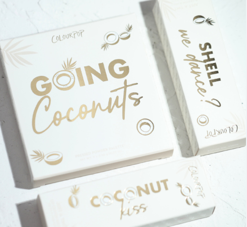 Colourpop卡拉泡泡Going Coconuts椰子盘试色测评最新