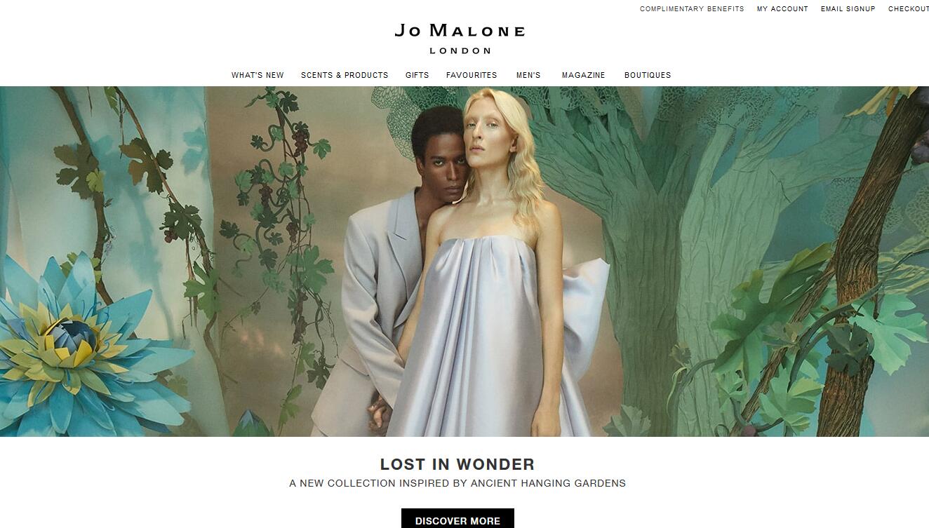 Jo Malone祖马龙澳洲官网：祖马龙香水澳大利亚海淘网站