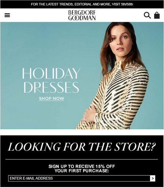 Bergdorf Goodman美国官网奢侈百货海淘攻略教程