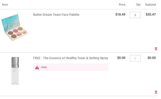 Physicians Formula美国官网彩妆海淘购满$40赠爽肤水喷雾