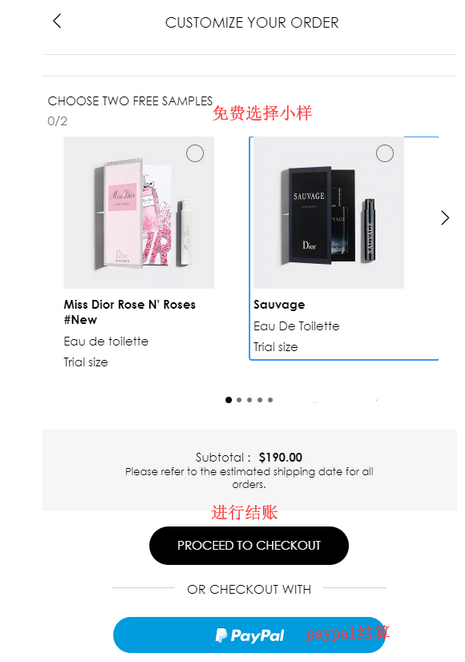 2022年全新Dior迪奥美国官网海淘下单教程