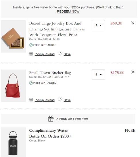 Coach Outlet工厂店精选包包低至25折，香布雷+Dempsey系列上新