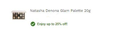 Natasha Denona Bronze/Glam水泥眼影盘 折后价￡45（约￥376）