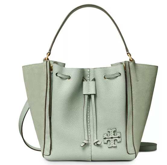 Tory Burch McGraw Dragonfly薄荷绿菜篮子 7折$383.6