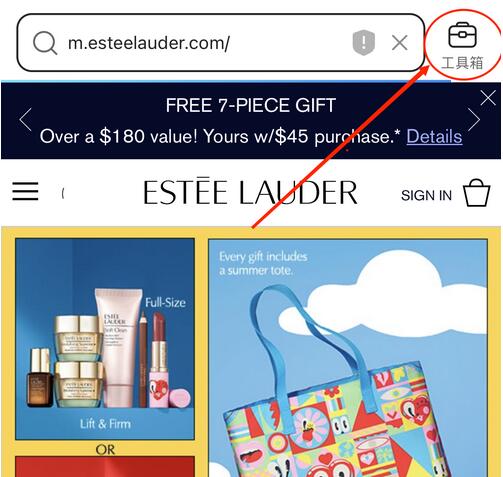 Estee Lauder雅诗兰黛美国官网怎么翻译成中文页面？
