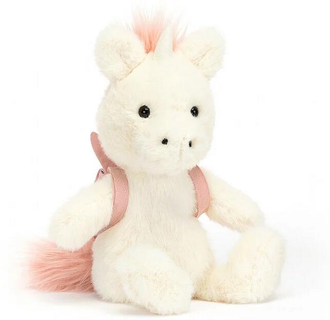 Jellycat Backpack Unicorn 背包独角兽玩偶 海淘售价$28.5
