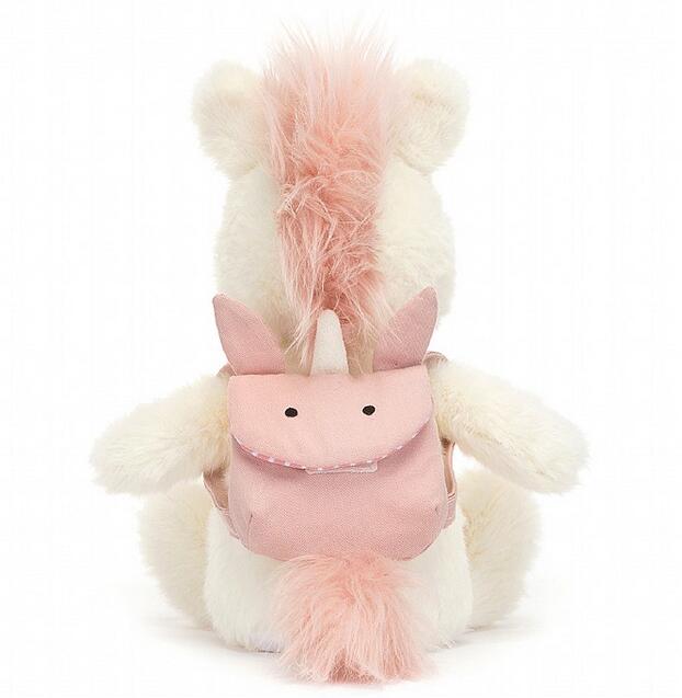 Jellycat Backpack Unicorn 背包独角兽玩偶 海淘售价$28.5