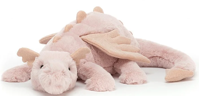 补货！Jellycat 趴趴龙 四色 售价$27.5起