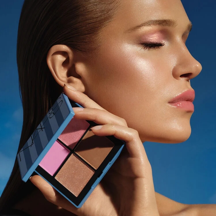 Nars 25夏季限定面部彩妆盘 $49（约357.94元）购物返利请关注公众号：芒省真好省
