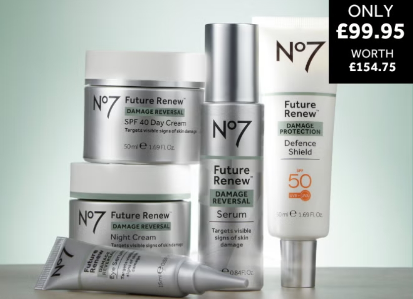 No7 Beauty UK： Future Renew 系列优惠，送正装眼霜  购物返利请关注公众号：芒省真好省